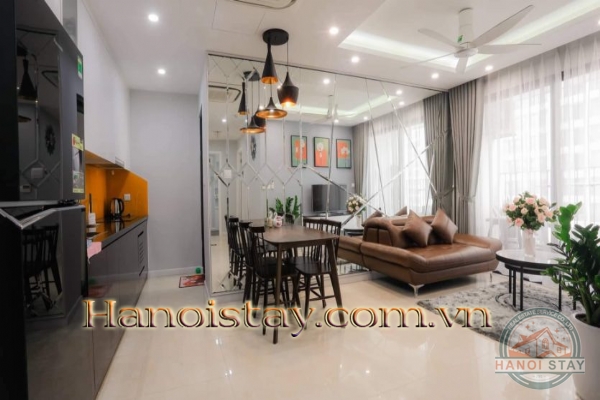 Cho thuê căn hộ 2 phòng ngủ full đồ ở tòa nhà Vinhomes D’.Capital, Trần Duy Hưng, quận Cầu Giấy 10